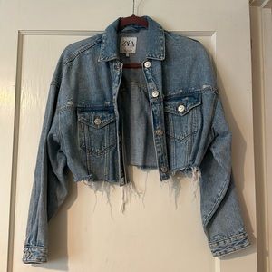Zara Jacket—worn but in okay condition